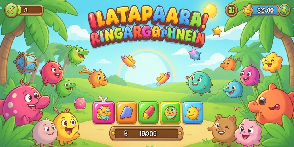 Menu karakter yang dapat disesuaikan dengan preferensi pemain.