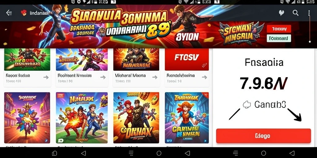 Screenshot fitur interaksi dengan komunitas pemain.