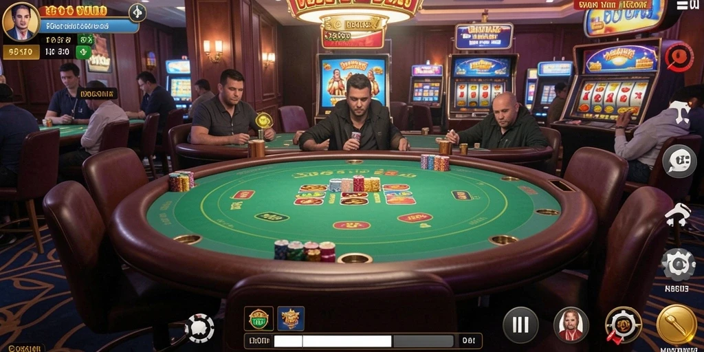 Screenshot menunjukkan fitur multiplayer yang seru.
