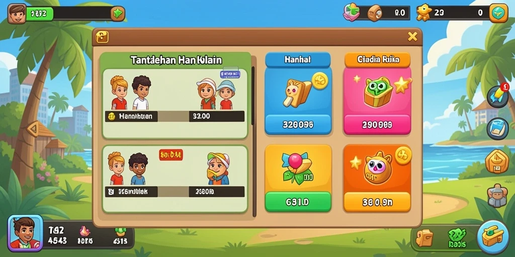 Sistem power-up yang meningkatkan pengalaman bermain.