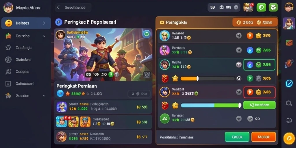 Fitur multiplayer yang memungkinkan bermain dengan teman.